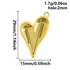 Acero Inoxidable 304 Moda Europea y Americana Base de Colgante de Corazón Accesorios para Joyería Hechos a Mano para Bricolaje Collar Pulsera Joyería Stock Listo