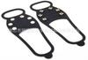 Cubierta de zapato de resorte de silicona Amazon para exteriores, pesca, caminar sobre hielo y nieve, antideslizante, resistente a caídas, artefacto, unisex