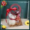 Bolsa de regalo en existencia, bolsa transparente de PVC, bolsa de regalo de mano, bolsa de plástico, bolsa de regalo para dulces de boda
