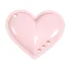Colgante de Corazón Acrílico Colgante Chapado Cadena de Teléfono Móvil Llavero Material Joyería DIY Pequeños Accesorios Venta al por Mayor