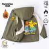 Chaqueta con capucha de invierno para niños Nueva llegada Chaqueta moderna y genial con forro polar para niños Chaqueta estilosa para bebé Estilo coreano