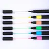 [Dropshipping] Caixa Preta Marcador Acrílico Ponta Macia Crianças Pintura Grafite Pincel Empilhável e Colorido
