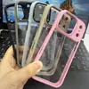 Adecuado para iPhone 18 Promax Escudo Dorado Funda Transparente para Teléfono Móvil Apple 17 Ojo de Águila Metálico 16 Funda Protectora Anticaídas Nueva