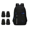 Mochila de negocios para portátil de gran capacidad para hombre al por mayor, mochila escolar para estudiantes de viaje al aire libre, envío directo de una sola pieza