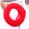 Tira de raíz de pelo de flor de terciopelo de imitación ultradensa barra de torsión paquete de material de flor de horquilla antigua hecha a mano DIY accesorios para horquillas