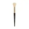 Brocha Redonda para Rubor Gecomo Aplica el Maquillaje Suavemente Sin Absorber Polvo, Brocha Redonda con Cerdas de Fibra Suave, Herramienta de Belleza Portátil
