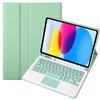 Funda Protectora para Tableta iPad 11ª Generación Air7 con Touchpad, Teclado Bluetooth Inalámbrico Retroiluminado, Funda en Idioma Español