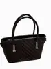 Bolso tejido de alta gama vintage para mujer, nuevo bolso cruzado versátil de moda 2026, bolso de mano para el trabajo, bolso de hombro tipo cubo