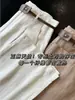 Altamente Recomendado! Extremamente Confortável ~ Calça Casual de Verão Feminina em Linho Tencel Emagrecedora de Perna Reta Fluida de Perna Larga