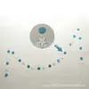 4 m bandera de arrastre de estrella de cinco puntas bandera colgante de estrella colgante de estrella decoración de fiesta suministros flor de arrastre de estrella adornos de papel al por mayor