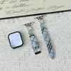Adecuado para Correa de Reloj Apple S12S10S987654Se, Correa de Reloj de Pulsera de Cuero Estilo Estrella y Luna para Mujer