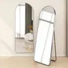 Espejo de Vestir Arqueado Transfronterizo, Espejo de Vestidor, Espejo de Pie, Espejo de Arco, Espejo de Cuerpo Entero, Espejo para Probar Ropa para Dormitorio, Estilo Ins