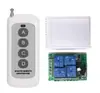 Módulo de Relé de 4 Canales 12V con Carcasa Interruptor de Control Remoto Inalámbrico Control Remoto del Hogar Otro