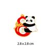 Insignia de Panda de Año Nuevo de estilo chino de marea nacional Fu a Daji, broche de ropa de Panda lindo, decoración de bolso de Año Nuevo