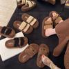 Hogar Súper Populares Lana de Cordero Nuevo Otoño e Invierno 2025 Pantuflas de Algodón Pantuflas Peludas de Suela Gruesa para Mujeres para Usar Afuera y Sentir Calor