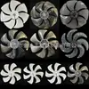 Hélice de Ventilador 12 polegadas (Fe12-7) 7 Pás Ventilador de Chão Geral Doméstico e Comercial Ventilador de Mesa Ventilador de Parede Ventilador com Luz, Etc