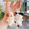 Jinnew Original Peluche Magnético Llavero Colgante de Animal Pequeño, Lindo Colgante Pequeño para Mejores Amigos y Parejas