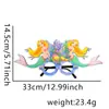Novos Óculos de Festa Sereia Tema Oceano Decoração de Aniversário Adereços para Fotos Armação de Óculos de Princesa Sereia Desenho Animado