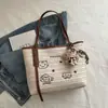 Bolsa de Paja Tejida de Venta Caliente de Verano para Mujer, Gran Capacidad, Nuevo Modelo 2026, Bolso Tote para Vacaciones de Verano en la Playa, Bolso de Mano