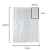 Páginas Interiores de PP de Nueve Cuadrículas Tamaño A4 para Álbumes de Colección de Anime de Fans, Álbumes de Tarjetas, Páginas Interiores Recargables, Cuadernos Recargables al por Mayor
