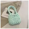 Tela de hilo islandés extra gruesa transfronteriza para bolsa de algodón rellena en el centro DIY para tejer a mano bolso de mano de moda estilo coreano hecho en casa bolso bandolera