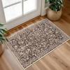 Alfombras de Entrada Americanas Retro Transfronterizas de Venta Caliente Temu, Alfombrillas para Puerta de Habitación Resistentes a las Manchas y al Polvo para Entrega