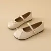 Zapatos de Salón Poco Profundos Cuadrados con Lazo para Mujer, Nuevos Zapatos de Suela Blanda Primavera-Verano 2026 para Combinar con Faldas, Zapatos Mary Jane Suaves para la Noche