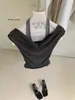 Venta de Liquidación, Sin Devoluciones ni Cambios, Camiseta Casual de Moda Estilo Coreano, Rayas, Corte Delgado, Fruncida, Falso Dos Piezas, Cuello Halter, Ropa de Verano W9597
