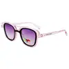 Nuevas Gafas Lindas para Bebé Dibujos Animados Transparentes Gafas de Sol para Niños Anti-UV Estilo Niños y Niñas Gafas de Sol para Fotos