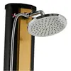35L nueva exterior Dorado cepillado exterior ducha solar energía solar sin electricidad columna de ducha solar