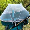 Mosquitera para Carrito de Bebé Cobertura Completa Transpirable Parasol para Bebé Tamaño Grande Hilo de Encriptación Cubierta Antimosquitos