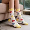 Calcetines personalizados, calcetines deportivos de primavera, diseños personalizados, unisex, calcetines de media pantorrilla de moda, calcetines jacquard personalizados, fabricación a medida