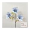 3 tenedores clivia boda flor artificial flor de seda sala de estar interior techo decoración de balcón guía de camino flor falsa accesorios para fotos