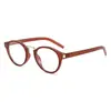 Nuevos Armazones de Gafas de Moda Retro de Marco Pequeño con Filtro de Luz Azul, Adecuados para Lentes Graduados, Gafas de Estilo Artístico Fresco para Mujer sin Graduación