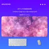 Hermoso Mouse Pad de Escritorio de Gasa Starlight, Transferencia Térmica de Alta Definición, Resistente al Desgaste, Antideslizante, Alfombrilla Grande para Escritorio, Admite Diseños Personalizados