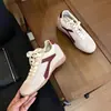 Zapatos de Entrenamiento Alemanes Altura Interior 7cm para Mujer Malla Ligero Estilo Retro Ballet Principios de Otoño Pequeños Adelgazantes para el Trabajo Zapatos Casuales