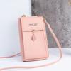 Nueva Bolsa para Teléfono Móvil para Mujer Mini Pequeña Bolsa Cruzada Estilo Estudiante Moda Combinable Bolsa para Teléfono Móvil de Gran Capacidad Monedero para Mujer