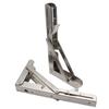 Soporte Trípode Plegable de Acero Inoxidable Trípode de Pared Estante de Almacenamiento de Pared con Capacidad de Carga Soporte de Partición de Mesa Plegable
