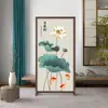 Nueva Pantalla Divisoria Estilo Chino para Entrada de Sala de Estar, Sala de Té para el Hogar, Sala de Té de Oficina, Pantalla Divisoria de Negocios para Hotel