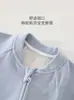 Roupas de Bebê Direto da Fábrica Estilo Quatro Estações Macacões com Zíper para Meninos e Meninas Loungewear de Seda e Caxemira