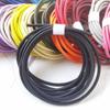 Cordón de Cuero Trenzado Redondo Envuelto en Núcleo de Cuero PU Estilo Miu Adecuado para Correas de Bolso/Colgantes/Decoraciones/Cinturones/Accesorios