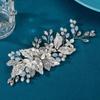 Accesorios para el Cabello de Novia Transfronterizos Europeos y Americanos, Peines para el Cabello, Tocados de Cristal de Proteína, Accesorios, Accesorios para el Cabello de Aleación, Pasadores, Transfronterizo