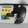 Clip para Gafas de Coche Almacenamiento para Visera de Sol de Coche Multifuncional Soporte de Almacenamiento con Clip para Gafas de Sol de Coche Buen Soporte para Gafas