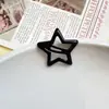 Novo Grampo de Cabelo Gota de Óleo Estrela de Cinco Pontas de Dopamina para Mulheres, Presilha para Franja Lateral, Grampo para Cabelos Soltos, Presilha BB, Pequeno Acessório de Cabelo