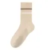 Calcetines de Algodón para Mujer hasta la Pantorrilla, Resistentes al Olor, Calcetines Deportivos Largos para Correr sin Costuras, Modelo Popular Nuevo Primavera y Otoño 2026, Venta al por Mayor desde la Fuente de Zhuji
