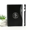 Cuaderno de espiral mini de PP esmerilado multicolor para Amazon, bloc de notas de bolsillo portátil ultrasónico