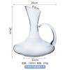 Criativo com boca chanfrada Decanter Cristal Vidro Decanter Vinho Decanter Garrafa Vinho Fermentado Garrafa Vinho Dispencer
