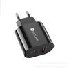 PD20W + QC3.0 cabeça de carregamento rápido é adequado para iphone12 Apple 11 Android A + C porta dupla cabeça carregador de telefone móvel