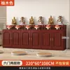 Mesa de Altar Budista con Gabinete, Altar Budista, Santuario, Gabinete de Estatua de Buda Estilo Chino Nuevo, Sala Doméstica de Doble Capa Tres Capas, Mesa de Hadas