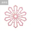 Posavasos Grueso de Flor Transfronterizo, Alfombrilla Aislante de Goma Blanda, Alfombrilla de Mesa, Venta al por Mayor, Creativo, Cocina, Silicona, Flor, Alfombrilla de Mesa, Comercio Exterior